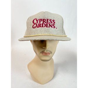 Sportcap Cypress Gardens Vintage Vacation Cap  OS Adjustable Beige   Polyester